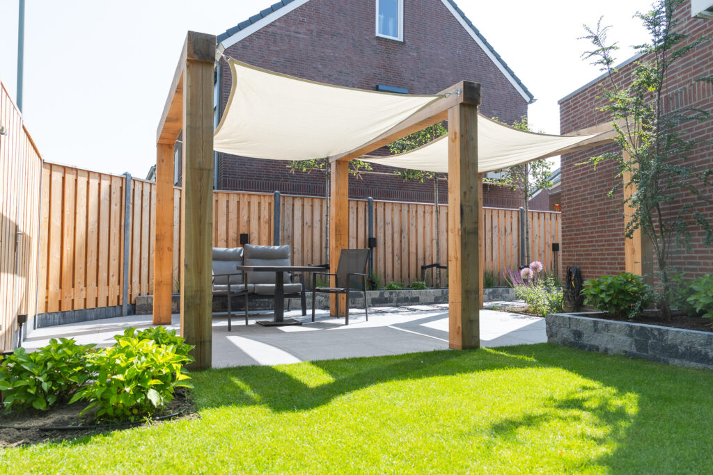 Pergola douglashout - De middelpas