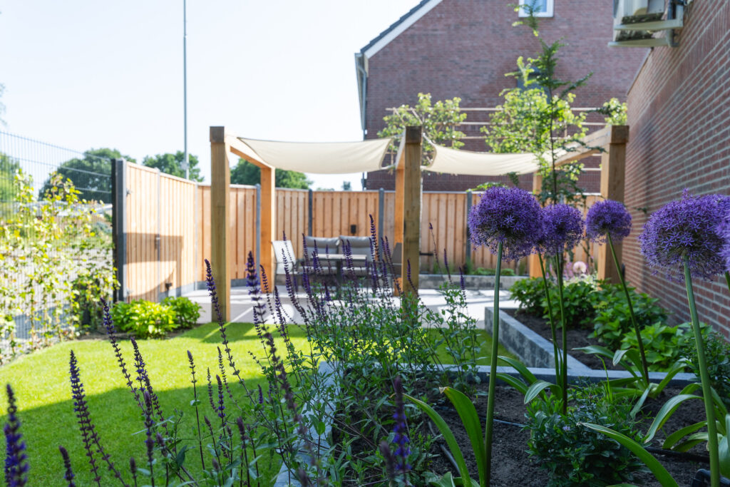 Patio tuin, kleine tuin aanleg